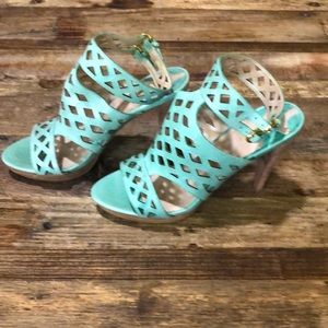 MaxSudio 4” Ankle Strap Heel